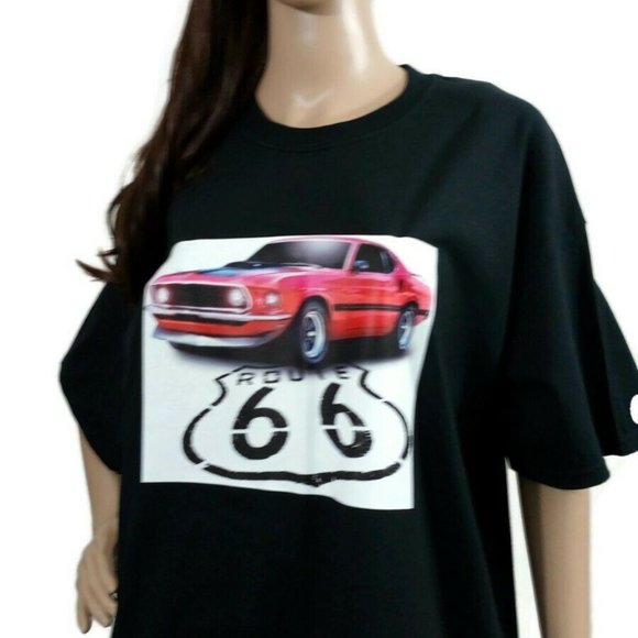 American Muscle Car Route 66 Tee Shirt Men's XL - Picture 7 of 7